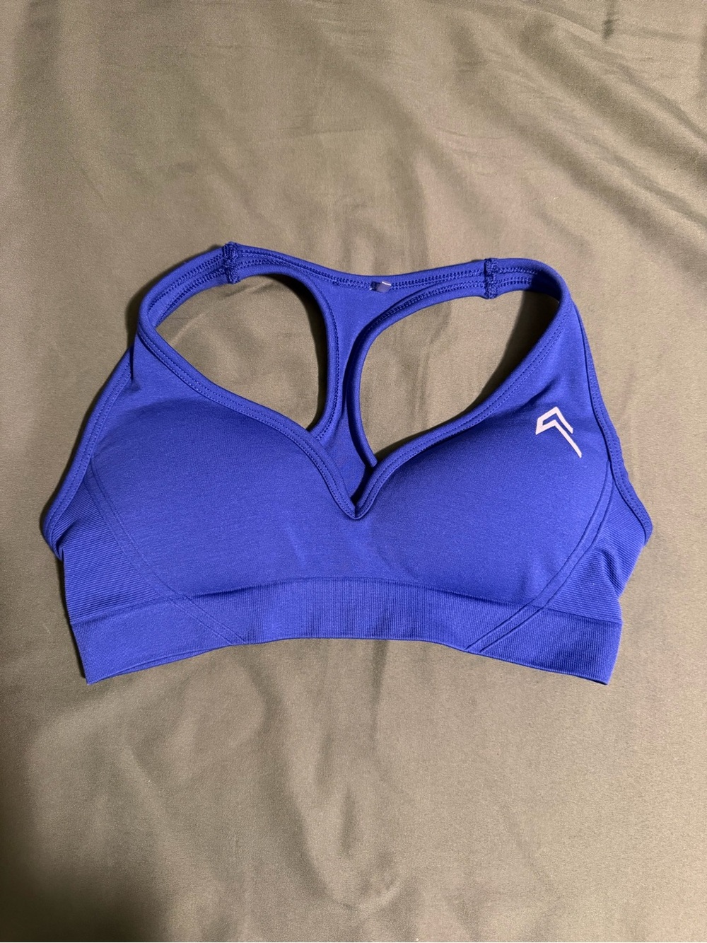 Oner Active Racerback EffortlessLift™ Seamless Sports Bra - Space Blue